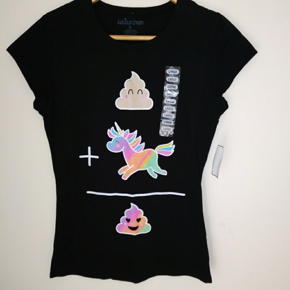 Luscious Cream graphic T-Shirt Size L - Picture 1 of 5